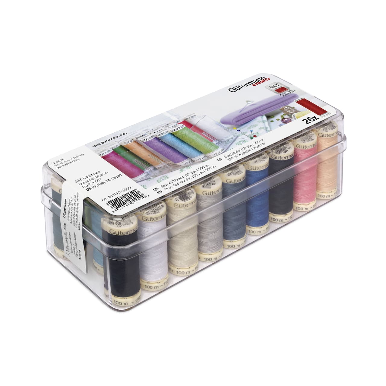 Gütermann 26 Spool Sew-All Box